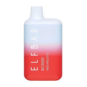 ELF BAR Disposable Vape Device BC 5000 Puffs - Red Mojito