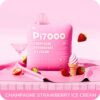 ELF BAR PI7000 Disposable 7000 Puffs Champagne Strawberry Ice Cream