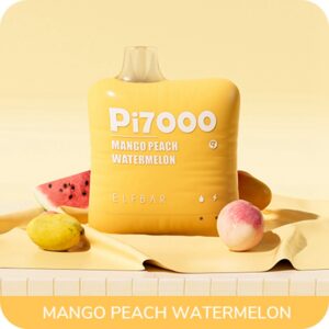 ELF BAR PI7000 Disposable Mango Peach Watermelon 7000 Puffs 500mAh