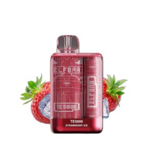 ELF BAR TE5000 Disposable 5000 Puffs Strawberry Ice