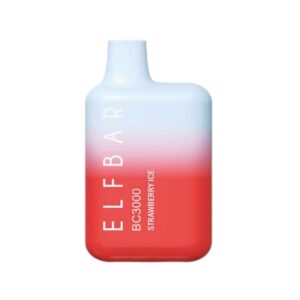 ELF BAR BC3000 Disposable 3000 Puffs Strawberry Ice